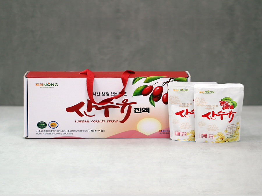 Freenong Korean Cornus Fruit Juice gift set