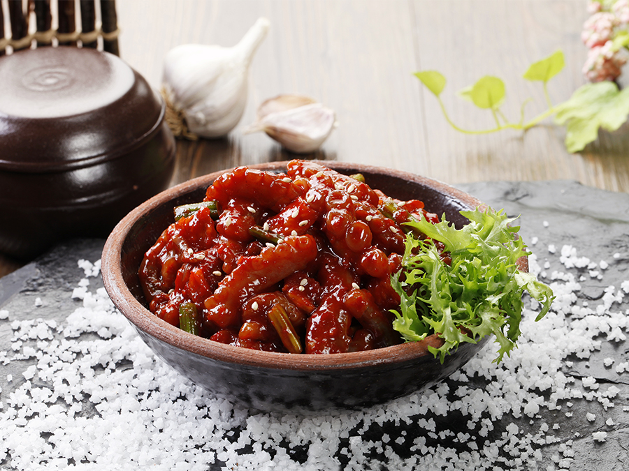 Salt-fermented octopus