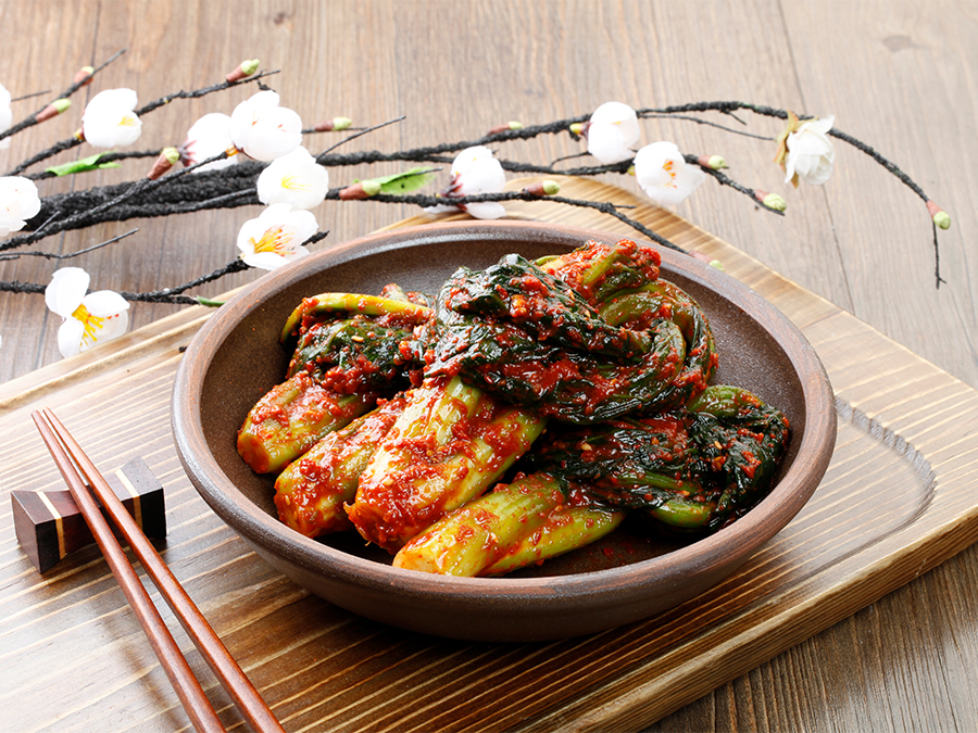 Leaf-mustard Kimchi