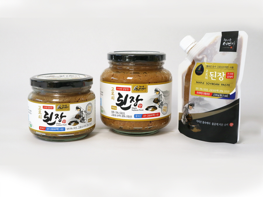 Korea Jirisan Mountain Piagol Maple Soybean Paste