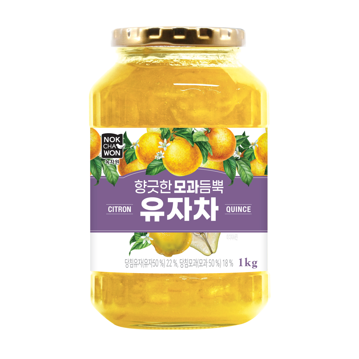 모과유자차