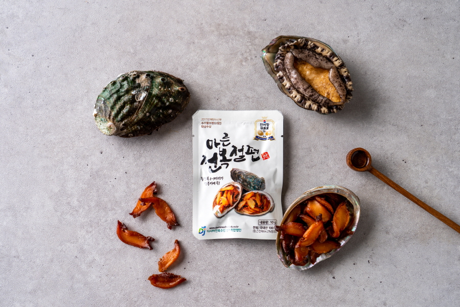 조미 반건조 절편전복