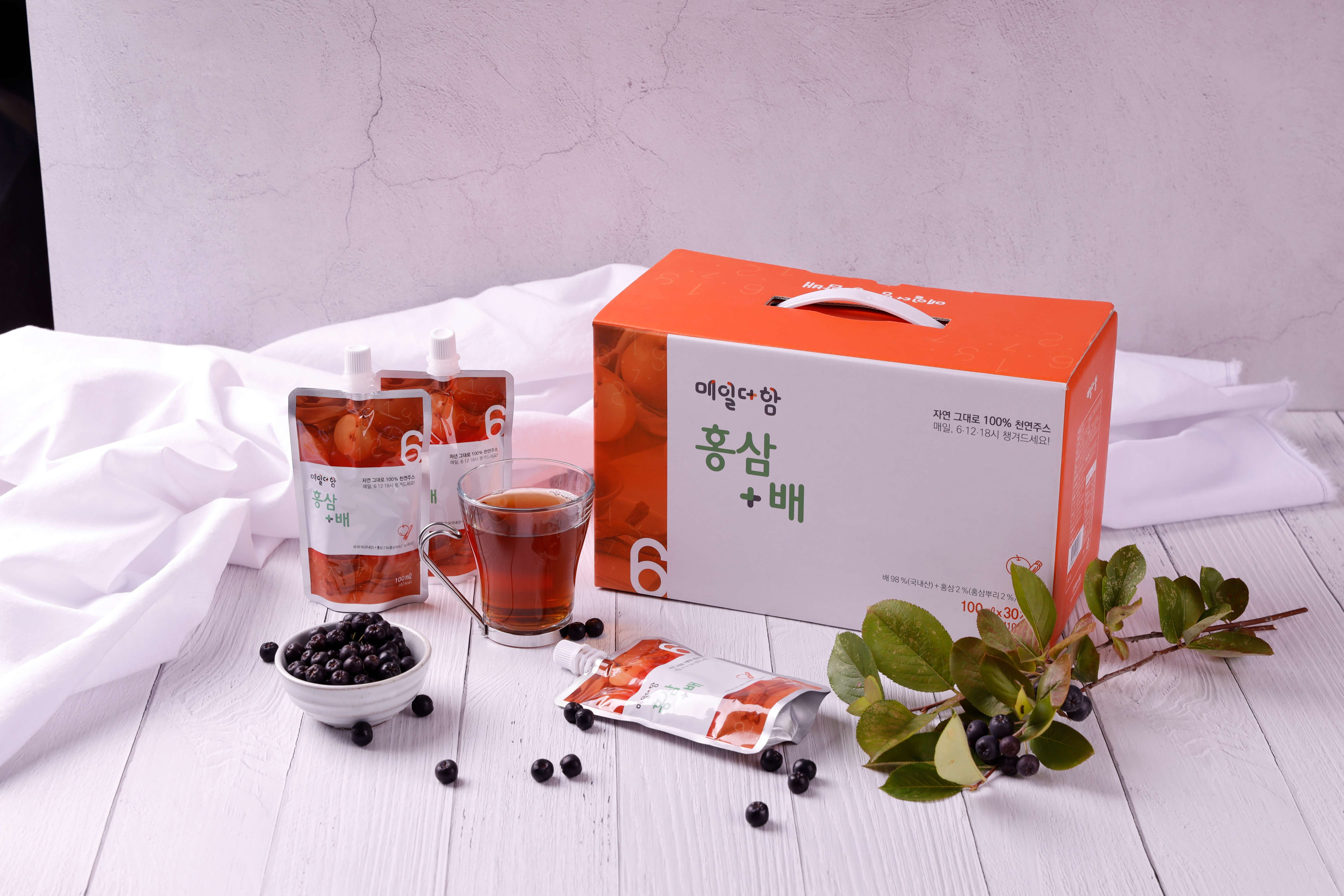 메일더함 홍삼+배