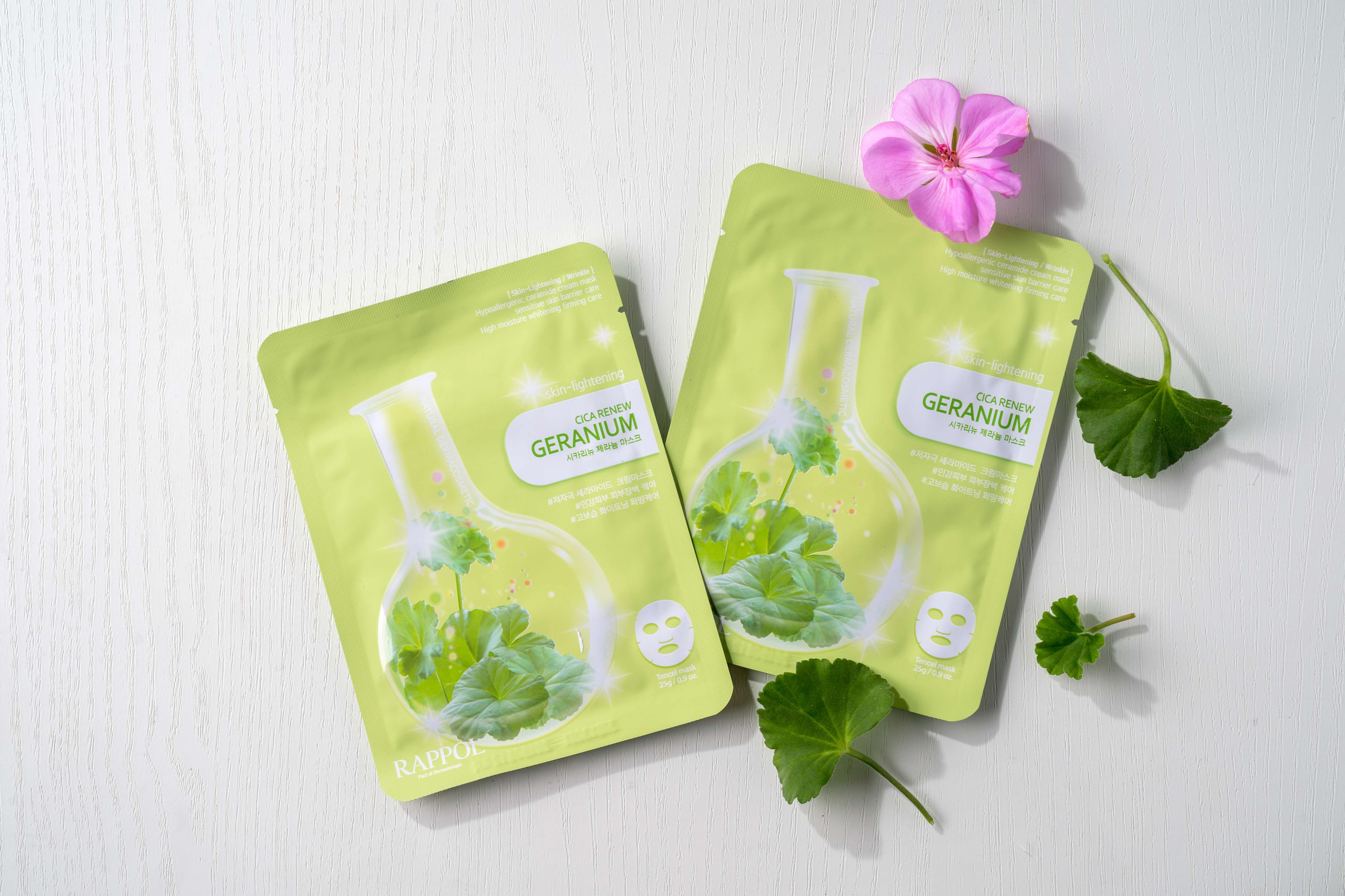 RAPPOL CICA Renew Geranium Mask