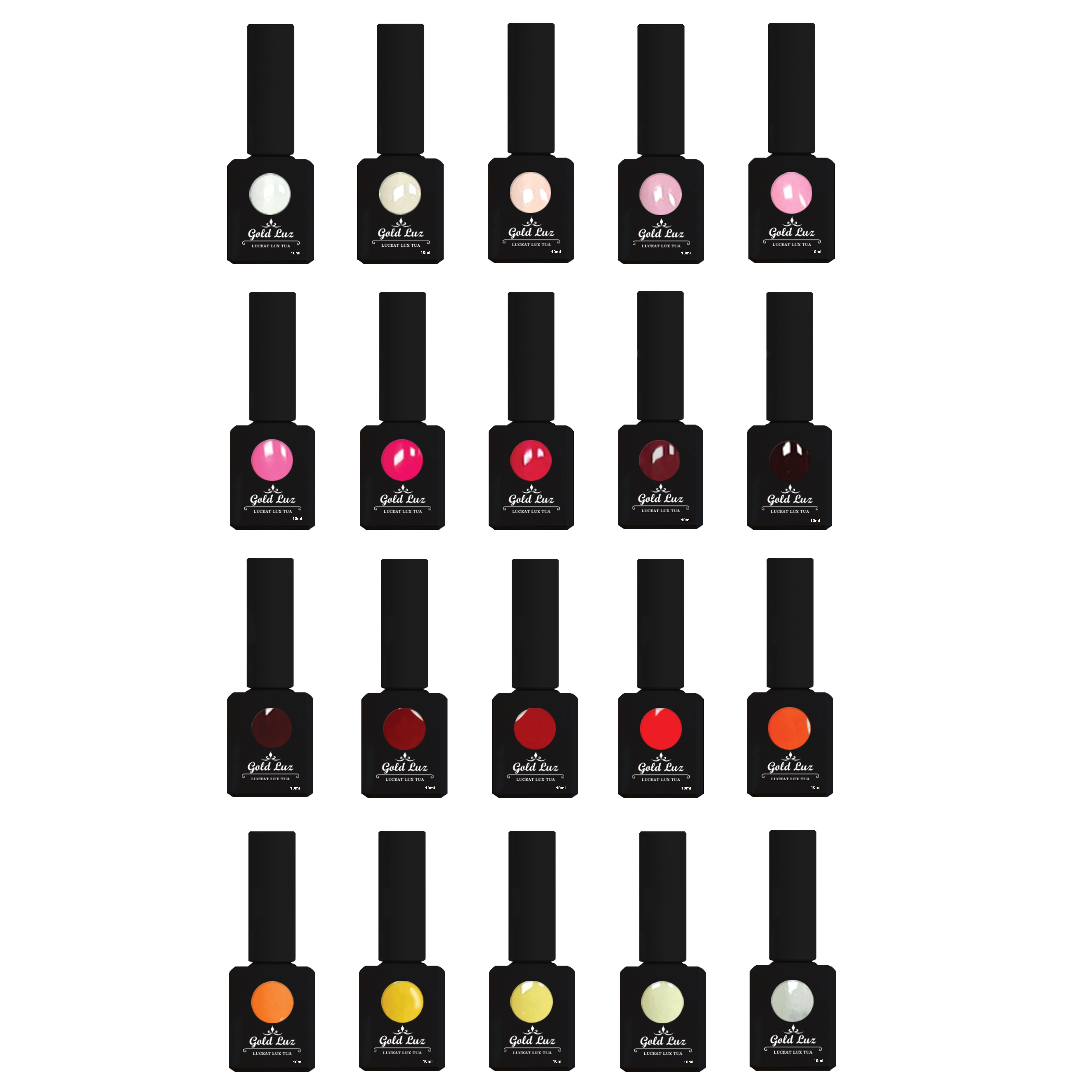 Goldluz Focus On Color Gel Nail Polish