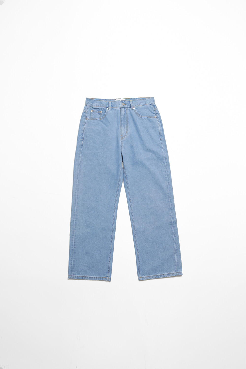 REPREVE Wide Denim Pants (Light Blue)
