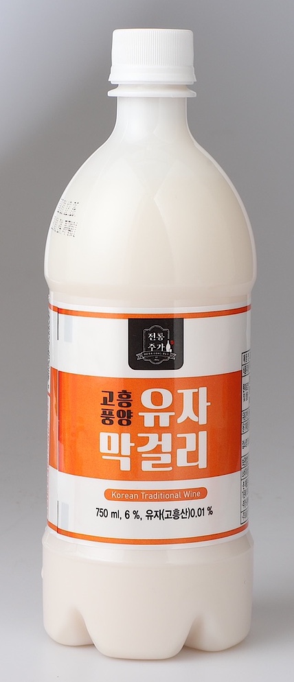 Yuja Makgeolli (rice wine)