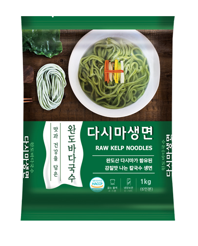 완도바다국수 다시마생면