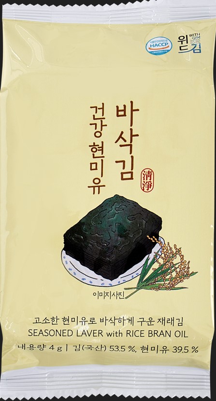 삼영 위드김 건강 현미유 바삭김