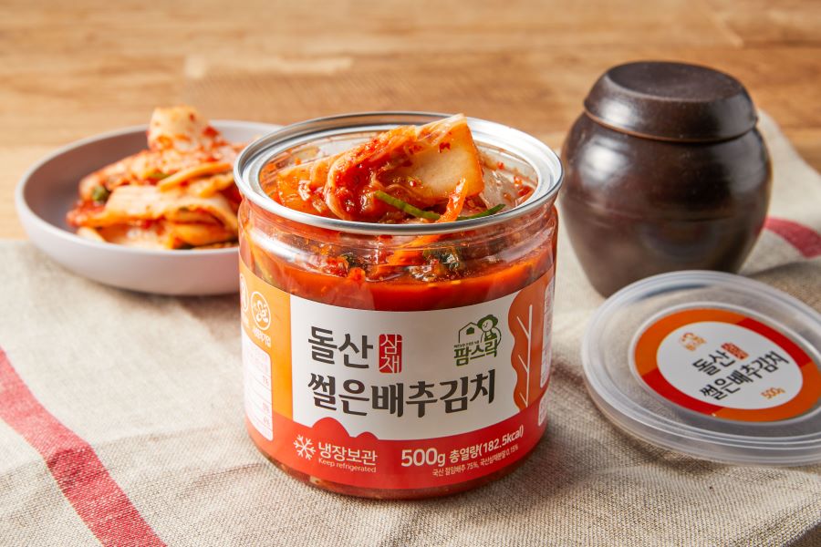 Dolsan Alliumhookeri Sliced Cabbage Kimchi(CAN SEAMER)