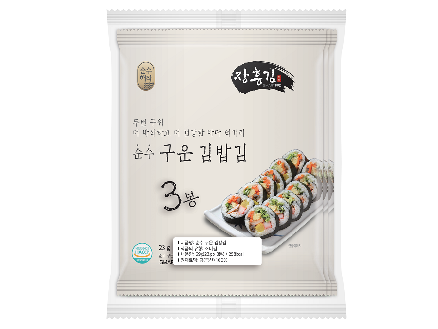 Soonsoo Kimbap Seaweed, Soonsoo Kimbap Seaweed (pack of 3ea), Jangheung No-Acid Roasting Gimbap Seaweed (10Sheets), Jangheung No-Acid Roasting Gimbap Seaweed (10Sheets * pack of 3ea)