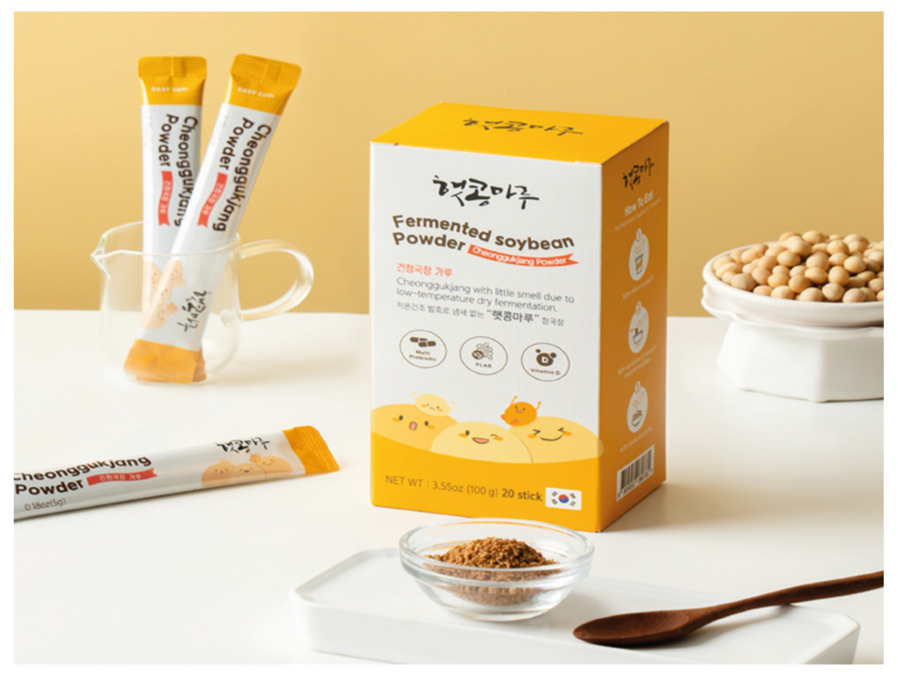 햇콩마루 건 청국장 가루 스틱 5g x 20개입