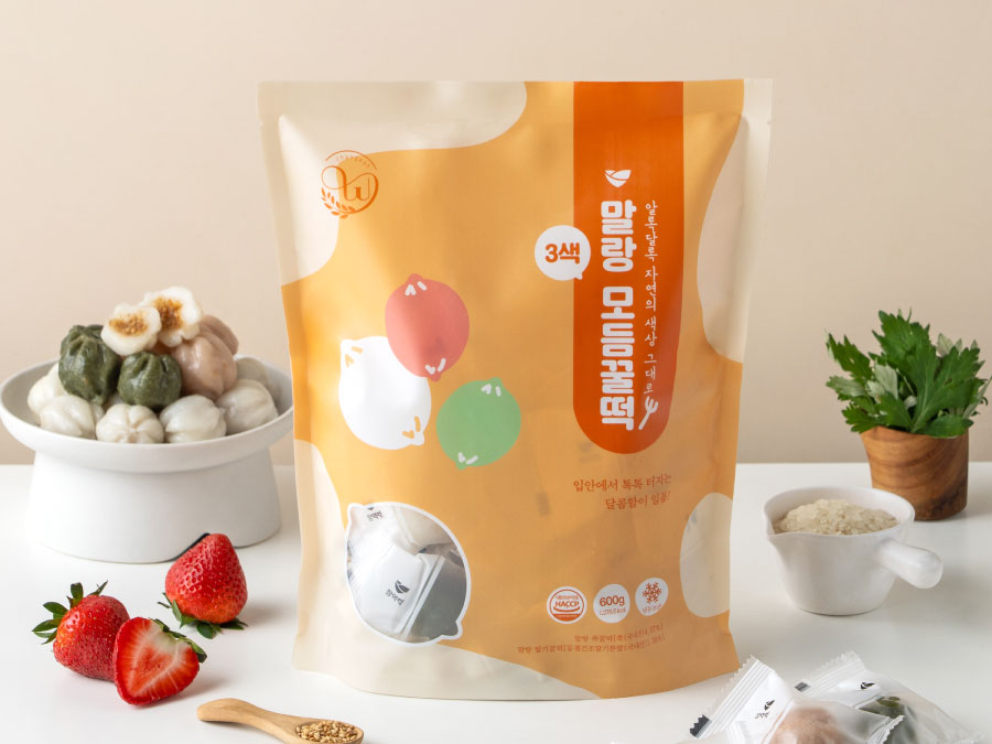 말랑모듬꿀떡 600g
