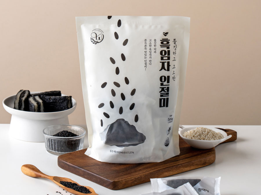 Black Sesame Injeolmi 500g