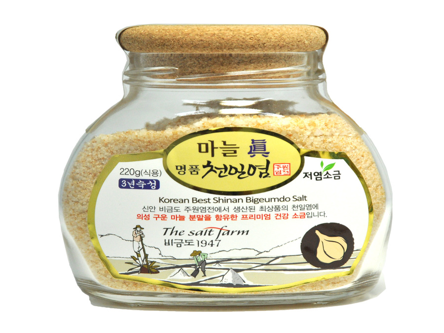 명품 마늘소금 220g