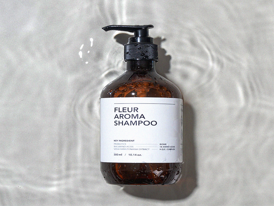 Terre.D Fleur Aroma Shampoo 300ml, Silky Aroma Treatment 300ml