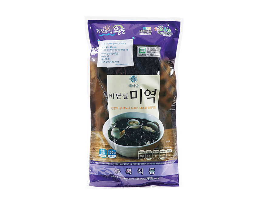 비단실미역150g