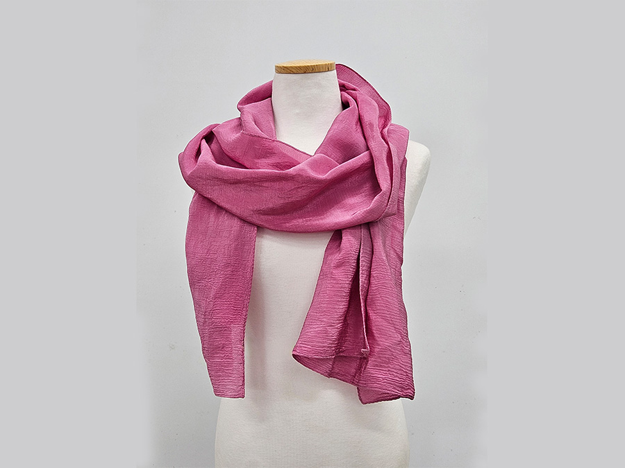 Nature color dyeing scarf