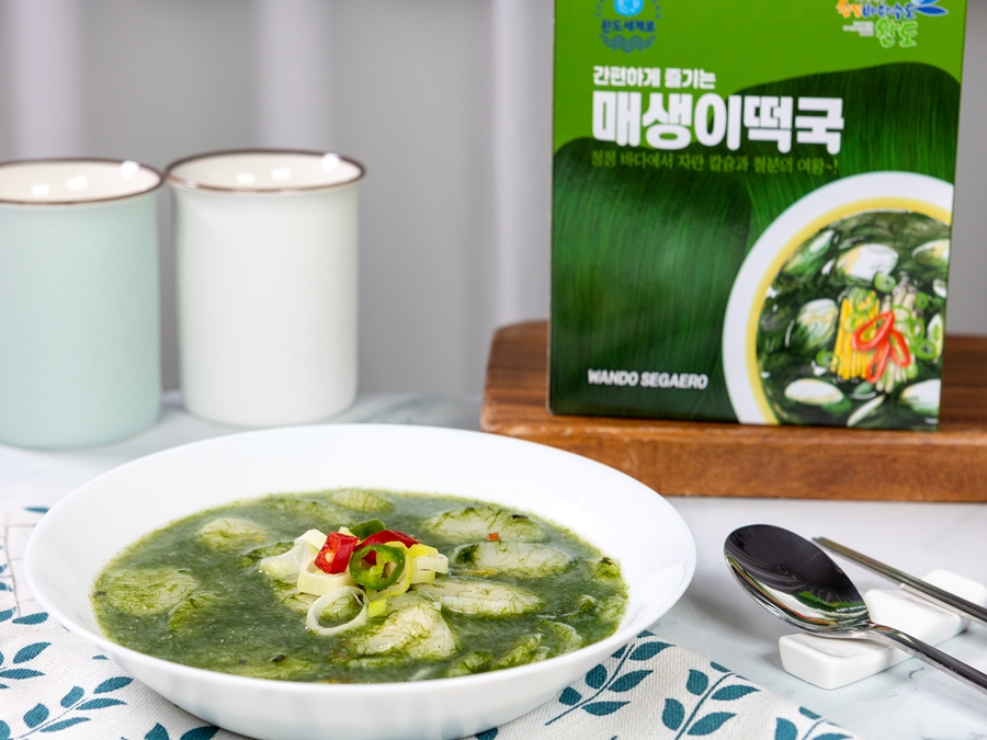 Seaweed fulvescens  rice cake soup 555g(185g*3)