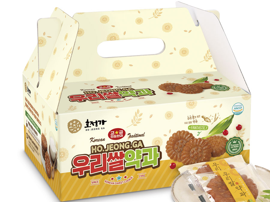 호정가 우리쌀약과 1KG / 국내산 쌀가루로 겉바속촉 식감