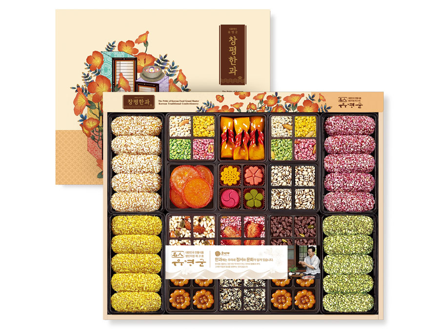 Changpyeong Hangwa (Korean Traditional Confectionery) Set No.3 (360g)