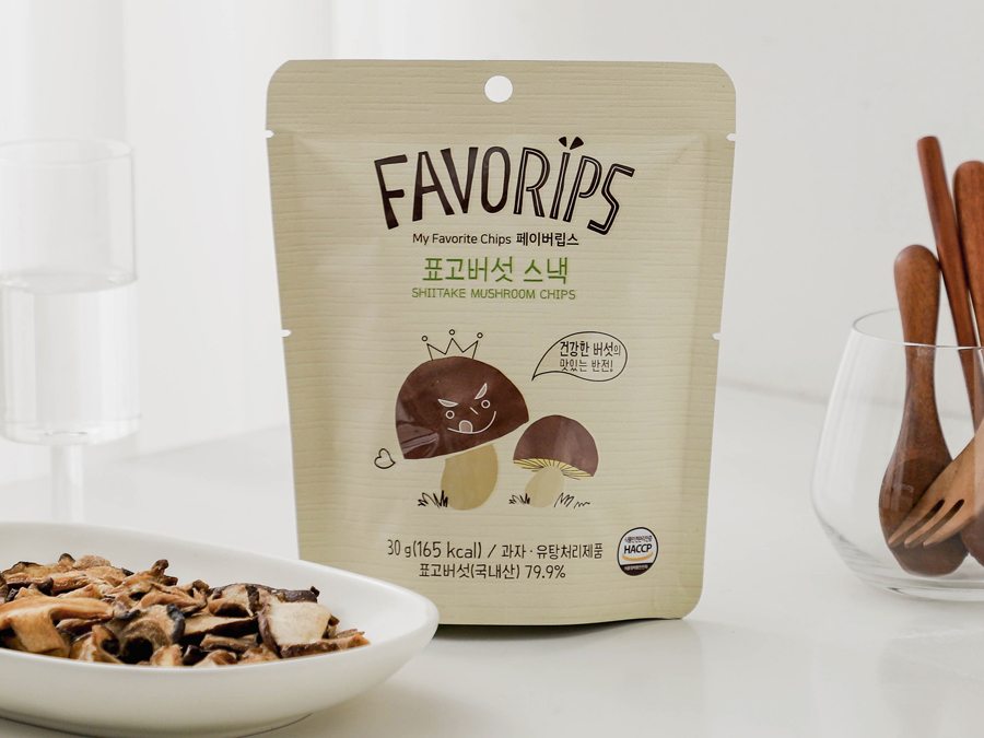 FAVORIPS Siitakemushroom chips
