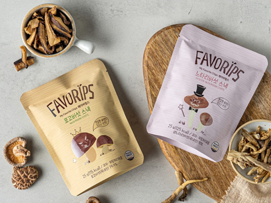 favorips shiitake mushroom chips 30g