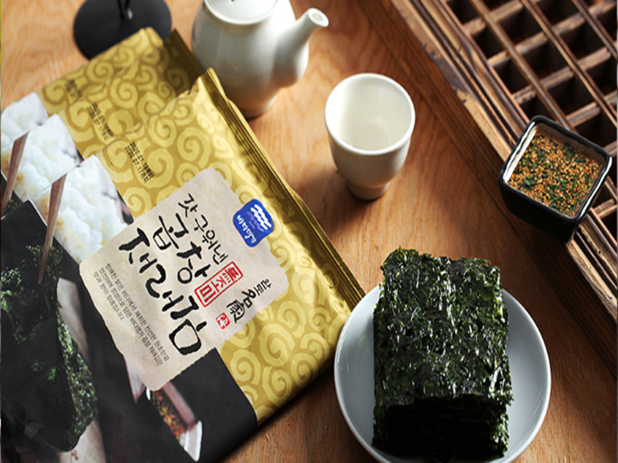 Seasoned Laver  (Chewy Gopchang Jarae Laver)
