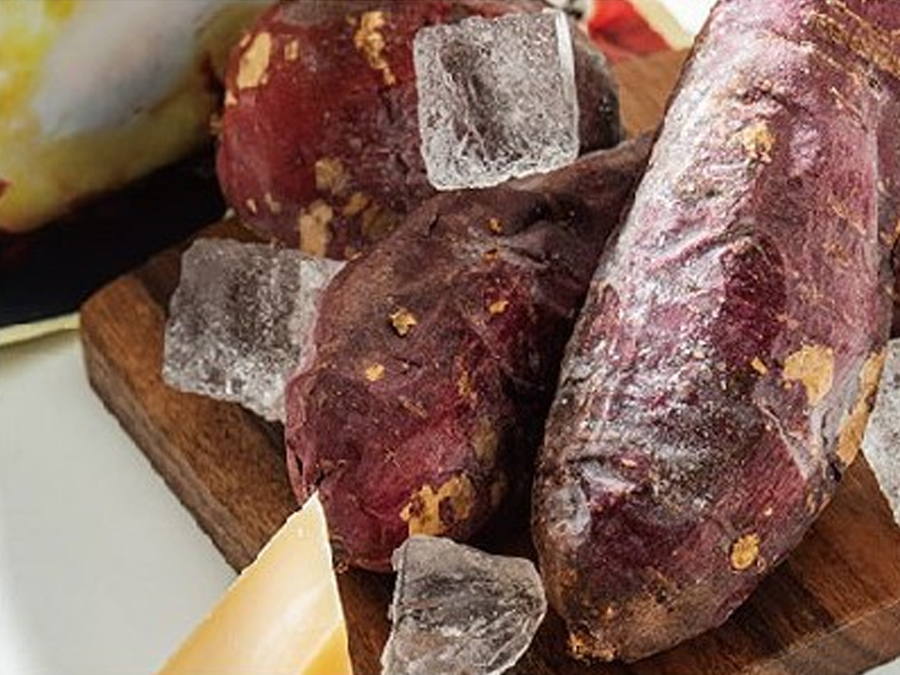 OPPANAE ICED  ROASTED SWEET POTATOES