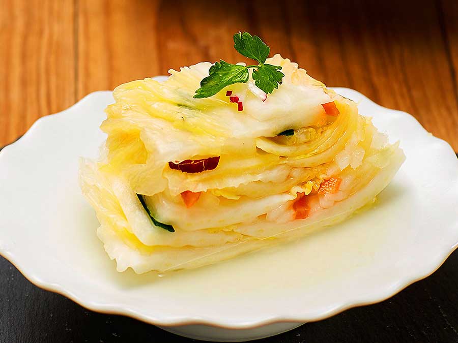 Jayeonrak White kimchi