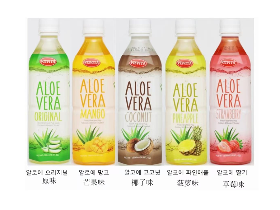 비스비타 알로에 (오리지널, 코코넛, 딸기, 파인애플, 망고)