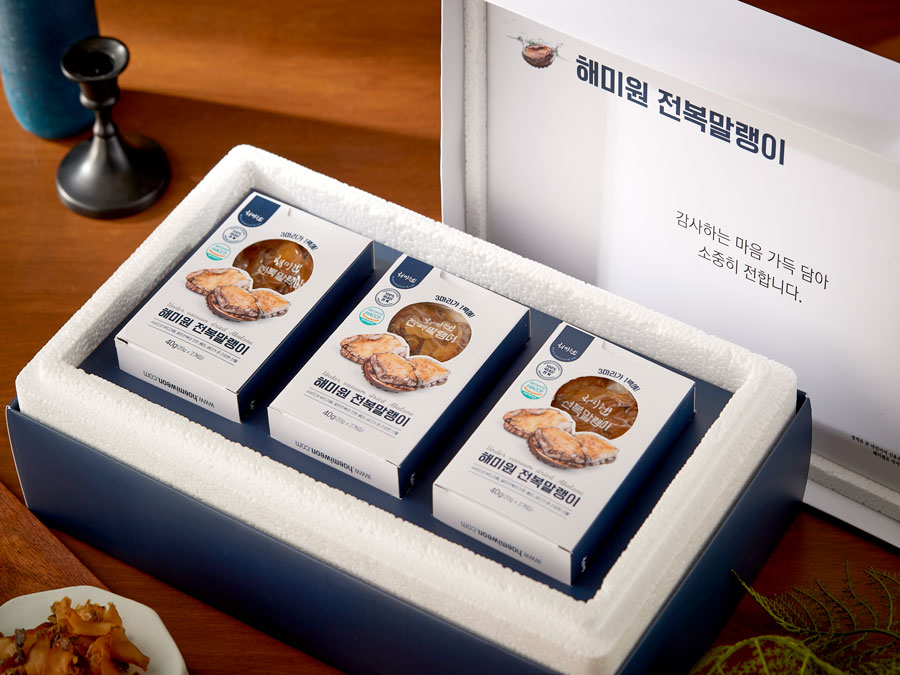 수비드 전복 말랭이