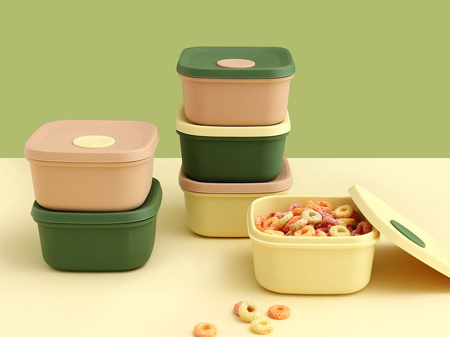 Silicone sealed container