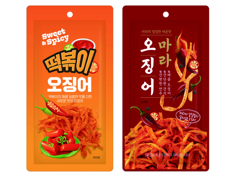 떡볶이오징어/마라오징어